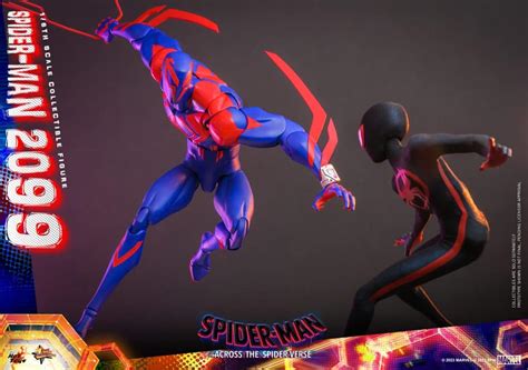 Hot Toys Spider Man 2099 Figure Across The Spider Verse Limited