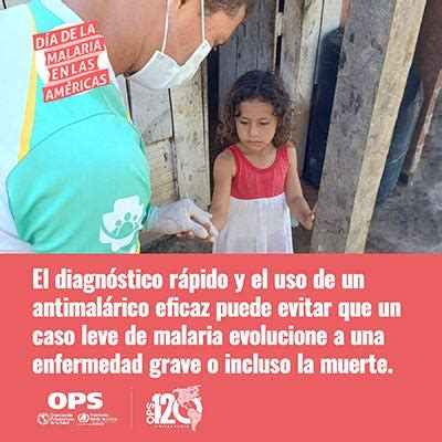 D A De La Malaria En Las Am Ricas Ops Oms Organizaci N