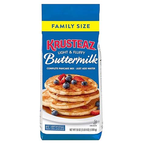 Amazon Krusteaz Complete Buttermilk Pancake And Waffle Mix Light