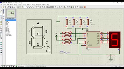 CD4511 7 Segment Driver IC Pinout Technical Details 52 OFF