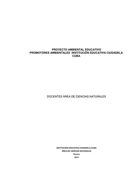 Promotores Ambientales 2012 PDF