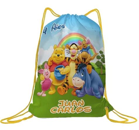 Morralitos Dulceros Personalizados Fiestas Oso Pooh Mebuscar M Xico