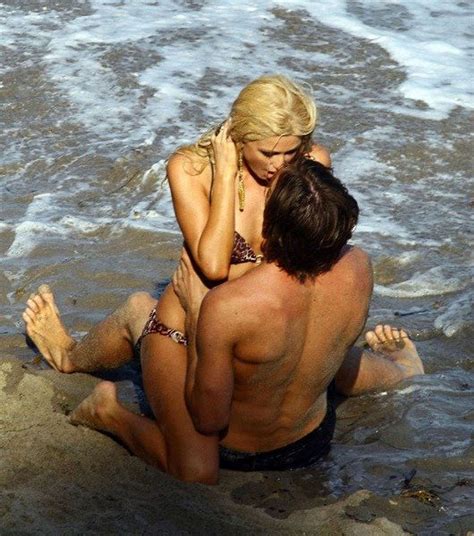 Paris Hilton Looking Very Sexy And Geting Fuck With Some Boy On Beach Porn Pictures XXX Photos