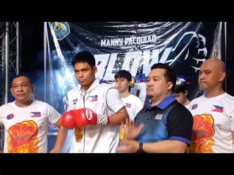 Eman Bacosa Pacquiao First Professional Win Knockout In First Round