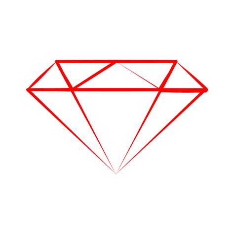 Diamond logo concept vector design. Linear Diamond Sign Vector Design ...