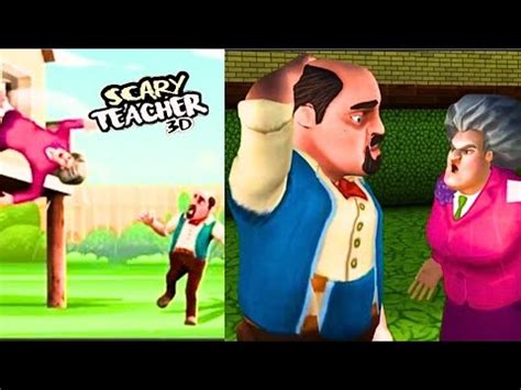 SCARY TEACHER 3D FALLING FOR YOU Dans Ederken Evi Başına Yıkıldı