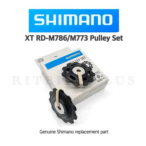 ลูกรอกตีนผี Shimano Deore Xt Rd M773 Tension And Guide Pulley Set Shopee Thailand