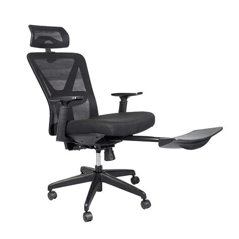 Bonzy Home Reclining Office Chair High Back 300 Lb Capacity Ergonomic