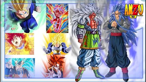 TODAS LAS TRANSFORMACIONES DE GOKU Y NIVELES DE PODER DRAGON BALL SUPER