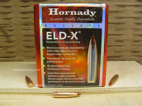 100 Count Box 7mm 150 Grain ELD X Projectile For Handloading 284 By