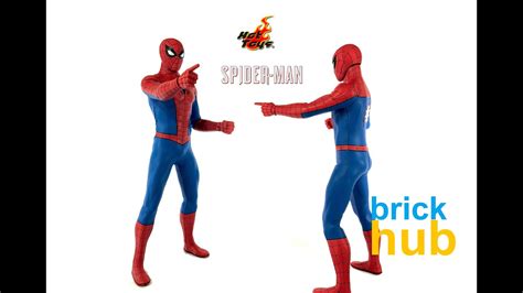How To Pose Hot Toys Spider Man Classic Suit Classic Spider Man PS4