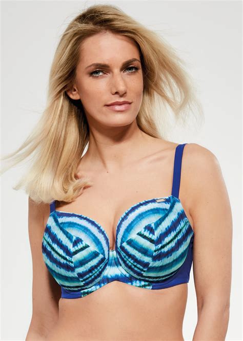 Non Padded Balconnet Bikini Hokkaido Navy Blue