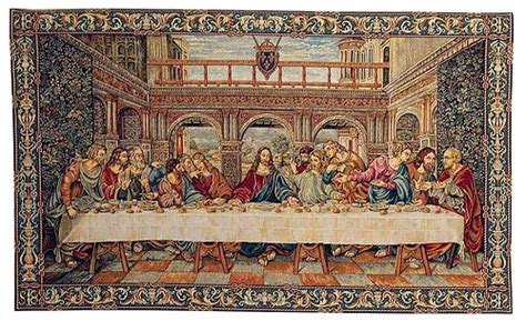 Last Supper tapestry wallhanging - da Vinci tapestries