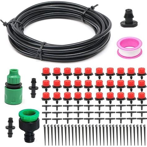 Kit D Irrigation Goutte kit Micro Irrigation Goutte à Goutte Jardin