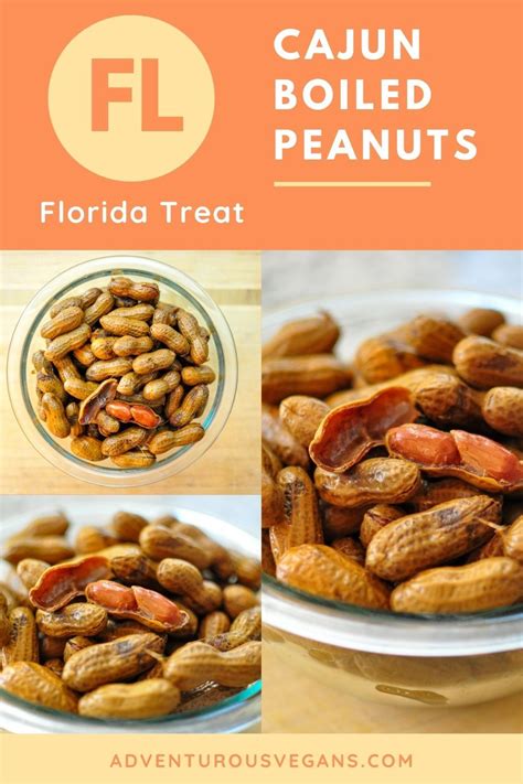 Cajun Boiled Peanuts A Florida Treat Boiled Peanuts Peanut Recipes