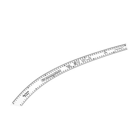 French Curve Ruler Template