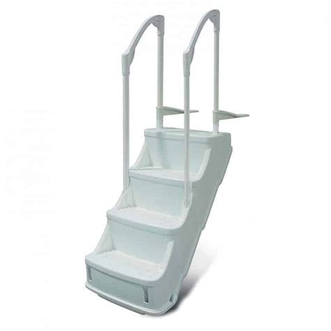 Champlain Plastics Drop In Step Ladder For Above Ground And In Ground Pools