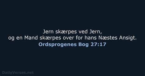 Den Januar Dagens Bibelvers Da Ordsprogenes Bog