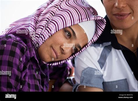 Lesbian Couple On Lake Van In Eastern Turkey Stock Photo Alamy