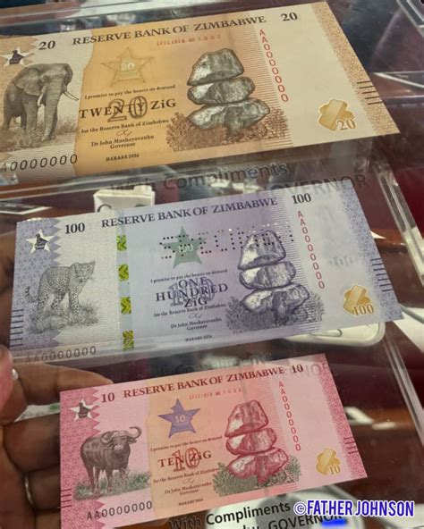 rbz introduces  big  zig banknotes  boost local currency