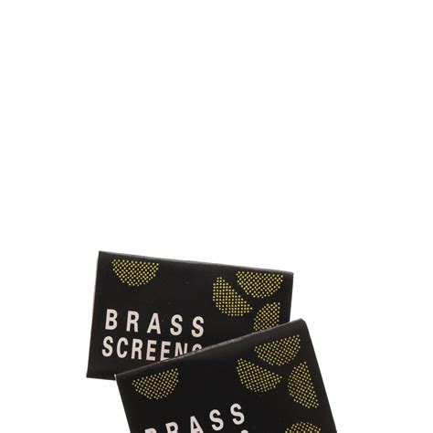 Brass Screens | Purchase 60 Mesh Screens for Glass Pipes from Thick Ass ...