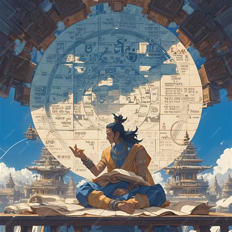 Premium Photo | Exploring Mythical Realms The Journey of a Wise Sage