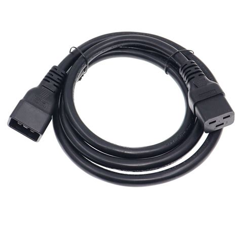 Heavy Duty UPS PDU AC Power Cord IEC 320 C19 To C20 Host Server Engine