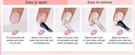 Amazon Morovan Rose Nail Polish Set Fall Burgundy Dark Wine Cherry Red Hot Pink