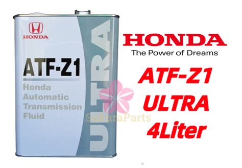 Honda ATF Z1 Ultra Automatic Transmission Fluid 4L (Original) 08266 ...