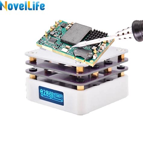 W Mini Hot Plate Smd Preheater Preheating Rework Station Off