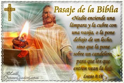 Vidas Santas: Santo Evangelio según san Lucas 8:16