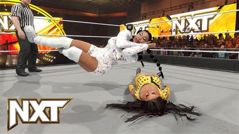 WWE 2K23 NXT WENDY CHOO VS ROXANNE PEREZ YouTube