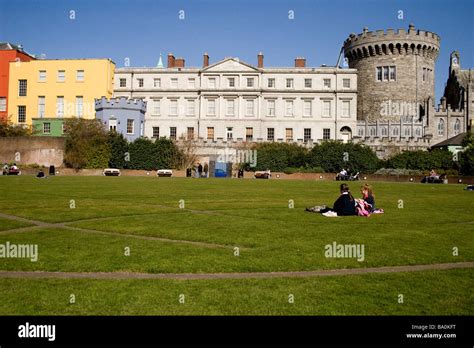 Dublin Castle Ireland Stock Photo Alamy