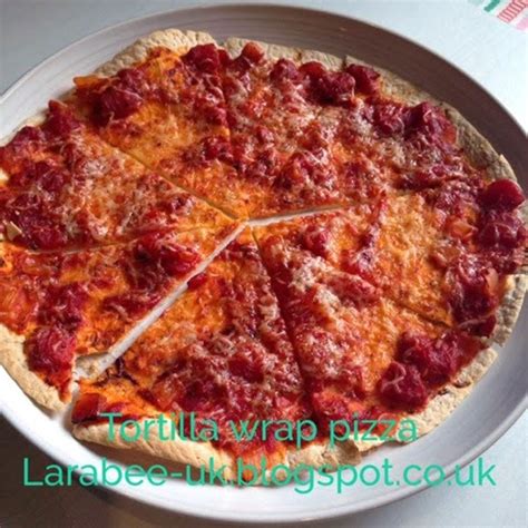 Cooktortilla Wrap Pizza Larabeeuk
