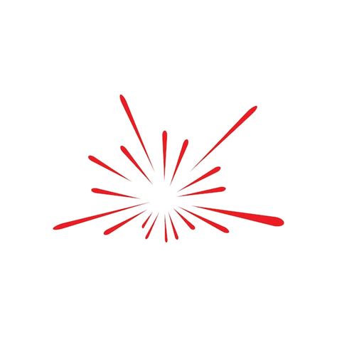 Premium Vector Fireworks Logo Vector