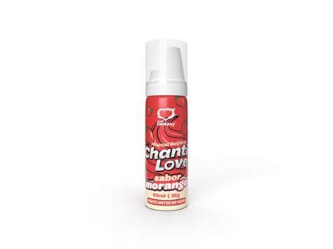 Mousse Beijável Chanti Love Sabores Sex Shop Fascinação