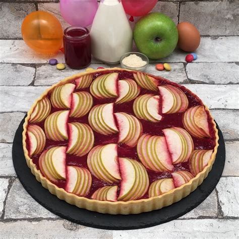 Recette Tarte Aux Pommes Framboises Et Autres Recettes Chefclub