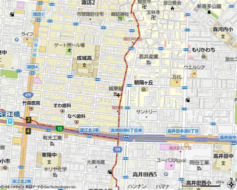 府道平野守口線（大阪市道路名）の住所・地図｜マピオン電話帳