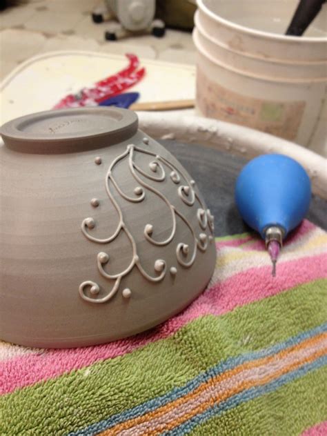 Potpourri Of Slip Decorating Techniques Coloring Pages