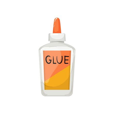 tube glue bottle cartoon vector illustration 17418039 Vector Art at