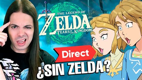 ZELDA TOTK NO ESTARÁ en el NINTENDO DIRECT de FEBRERO ZELDA DIRECT