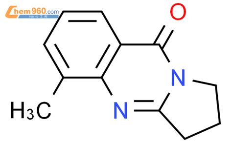 61938 68 9 Pyrrolo 2 1 b quinazolin 9 1H one 2 3 dihydro 5 methyl 化学式