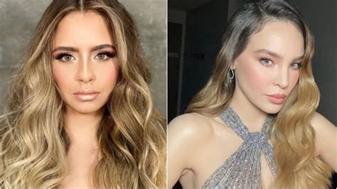 Amely Cada Día Es Más Parecida A Belinda Hermana De Christian Nodal Quiere Ser Clon De Su