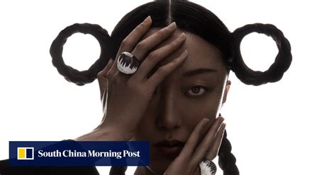 style shoot boucheron  bleu high jewellery inspired  iceland