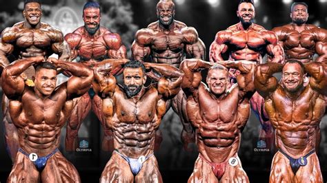 Mr Olympia Complete Lineup Contestants Youtube