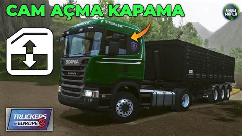 SCANIA RT LEGEND 2013 YENİ GÜNCELLEME CAM AÇMA KAPAMA TRUCKERS OF