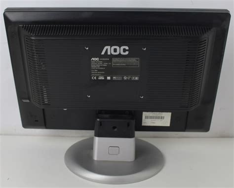 Monitor Aoc Sw Polegadas Lcd Widescreen Oth Produto