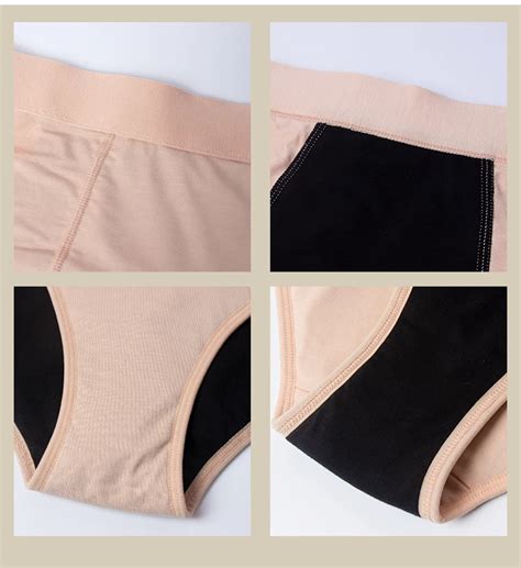 Women Colorful Organic Cotton Bamboo Culotte Menstrual Reusable