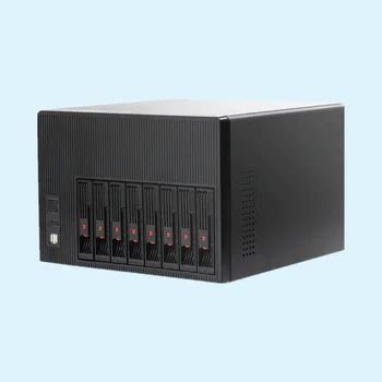 Custom Hot Swap Server Chassis Bay Nas Network Attached Storage Server Case M Atx Tower