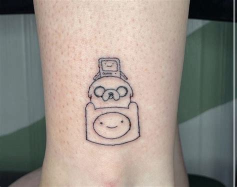 Pin By Samuel On Arte De Cliente In Adventure Time Tattoo Time